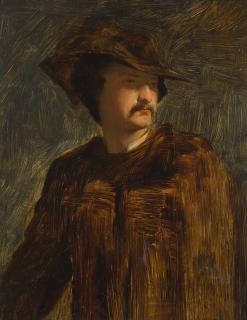 Robert Scott Lauder, R.S.A. - Study Of A Huntsman 