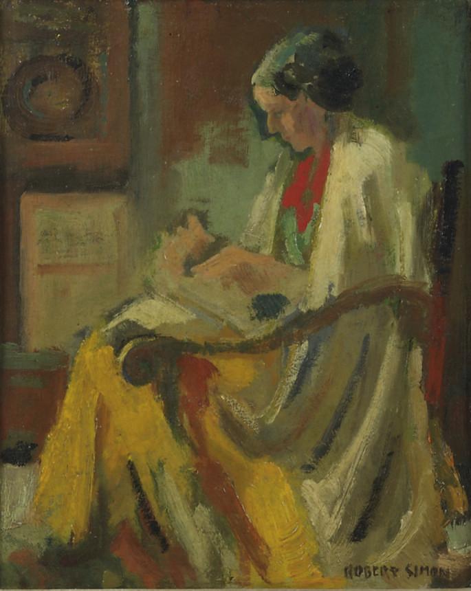 Robert Simon - La Couseuse