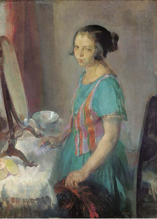 Robert Sivell - Portrait of a young girl