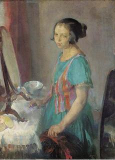 Robert Sivell - Portrait of a young girl