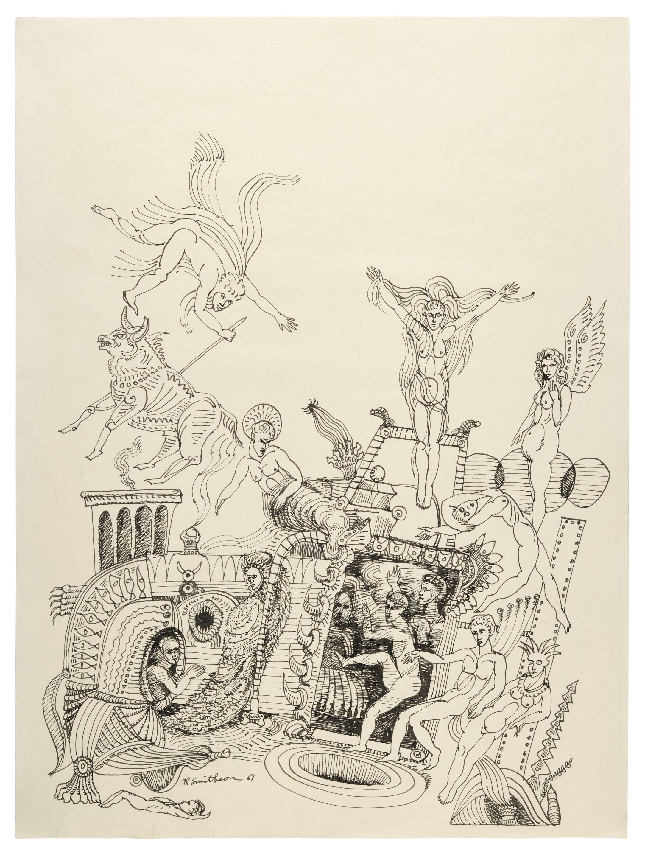 Robert Smithson - Shadows, 1961