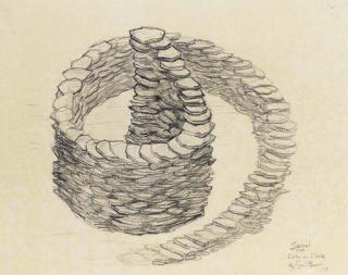 Robert Smithson - Spiral of Slate Or Shale