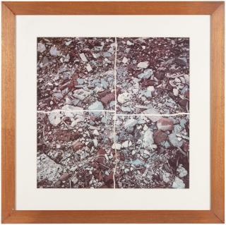 Robert Smithson - Torn Photograph from the Second Stop (Rubble) Second Mountain of Six Stops on a Section