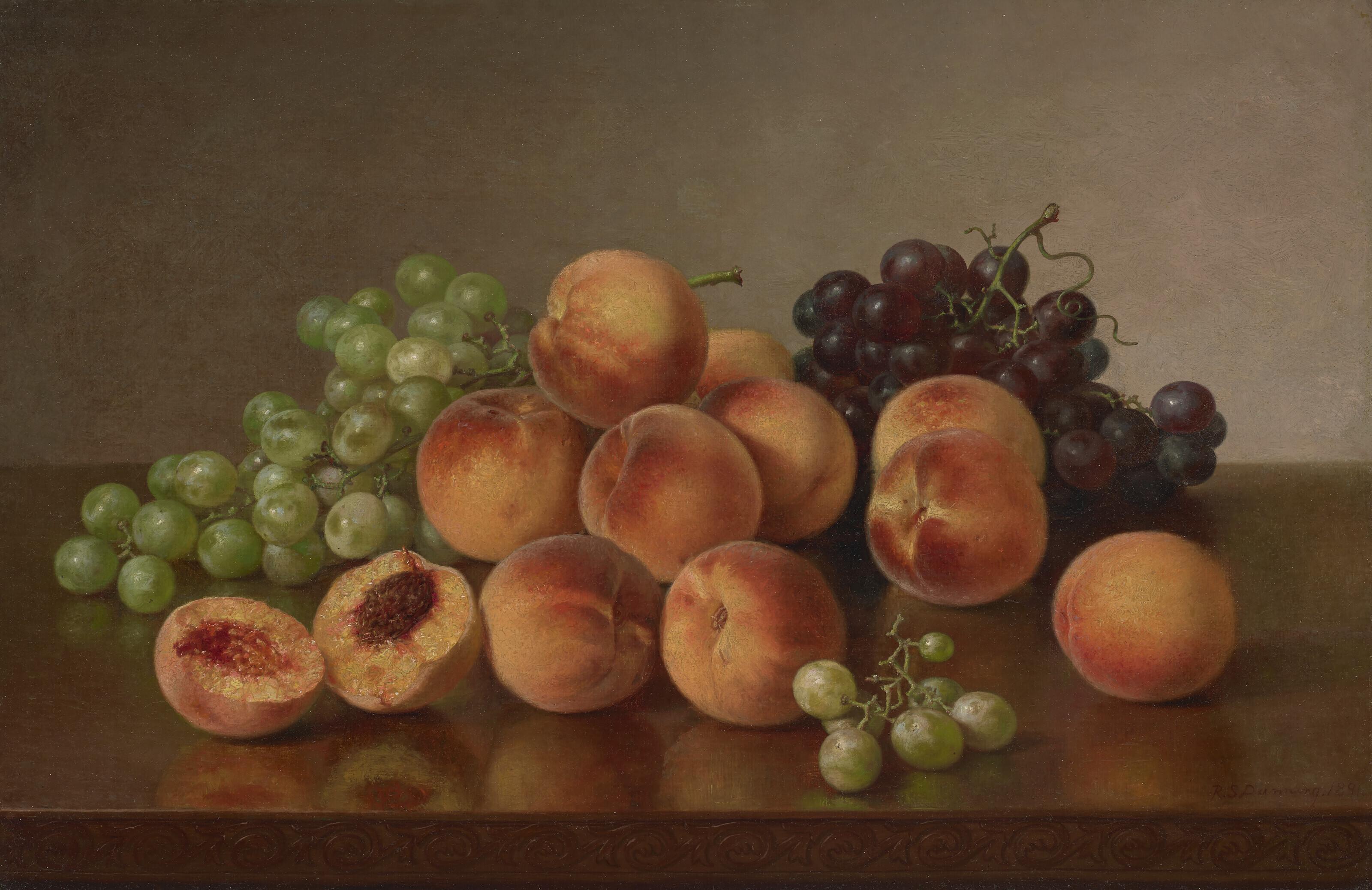 Robert Spear Dunning - Peaches and Grapes