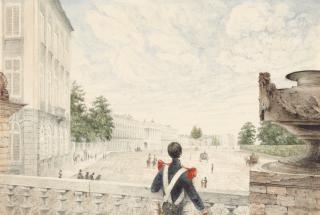 Robert Streatfeild - Views in and around Brussels, including the Palais Royale and the Place de Palais