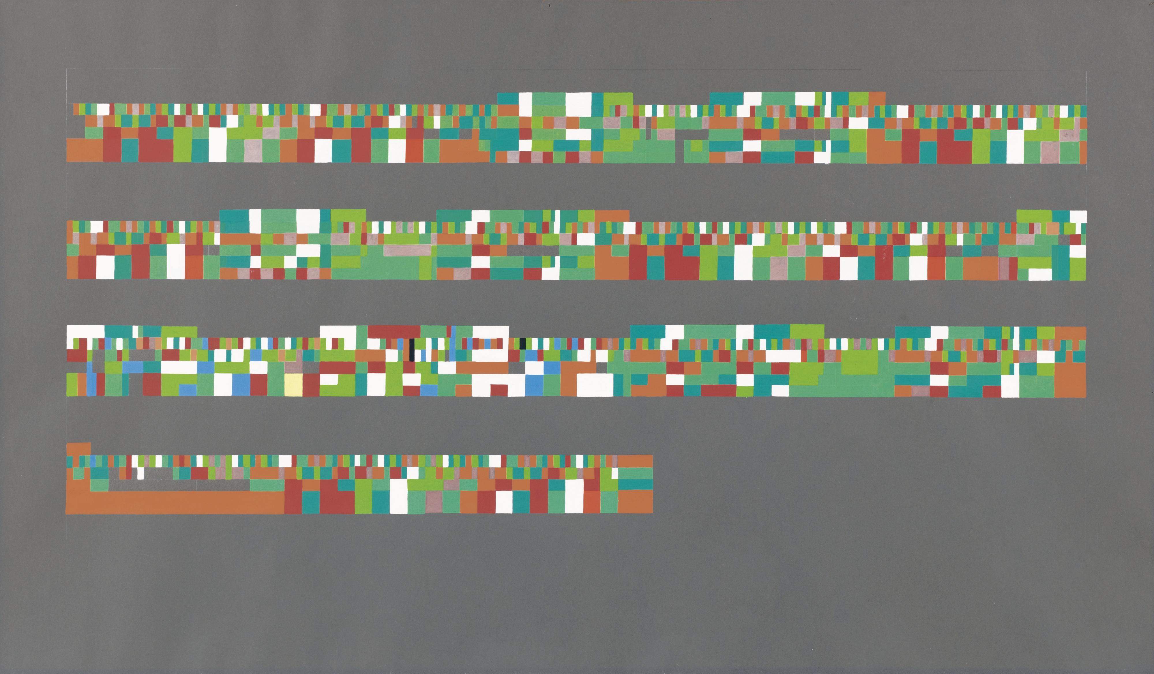 Robert Strübin - Musikbild (Johann Sebastian Bach, Choral Kantate 187) Musical Painting (Johann Sebastian Bach, Choral Cantata 187)