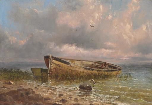 Robert Swain Gifford - Boat on a Beach