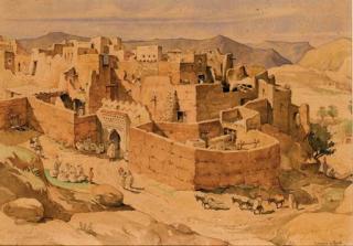 Robert Swain Gifford - Vue de Ksar-Es-Souk, Au Maroc