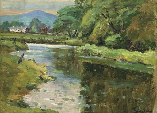 Robert Taylor Carson, H.R.U.A. - A winding river