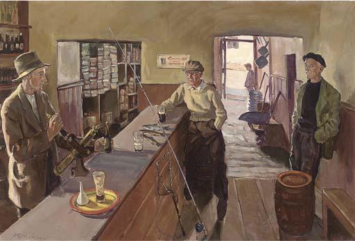 Robert Taylor Carson, H.R.U.A. - Ryan\'S Pub, Roundstone, Co. Galway