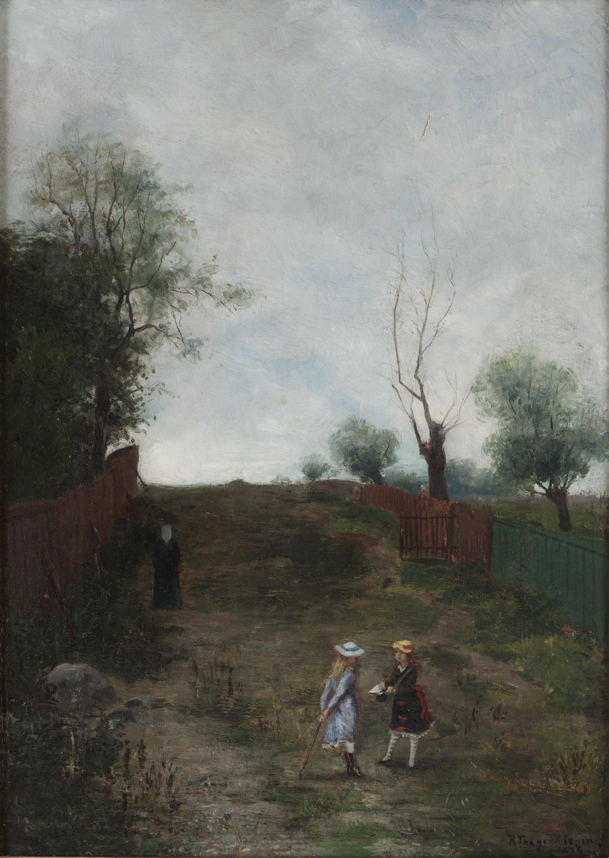 Robert Thegerström - Landskap med figurstaffage