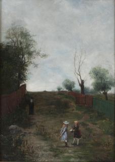 Robert Thegerström - Landskap med figurstaffage