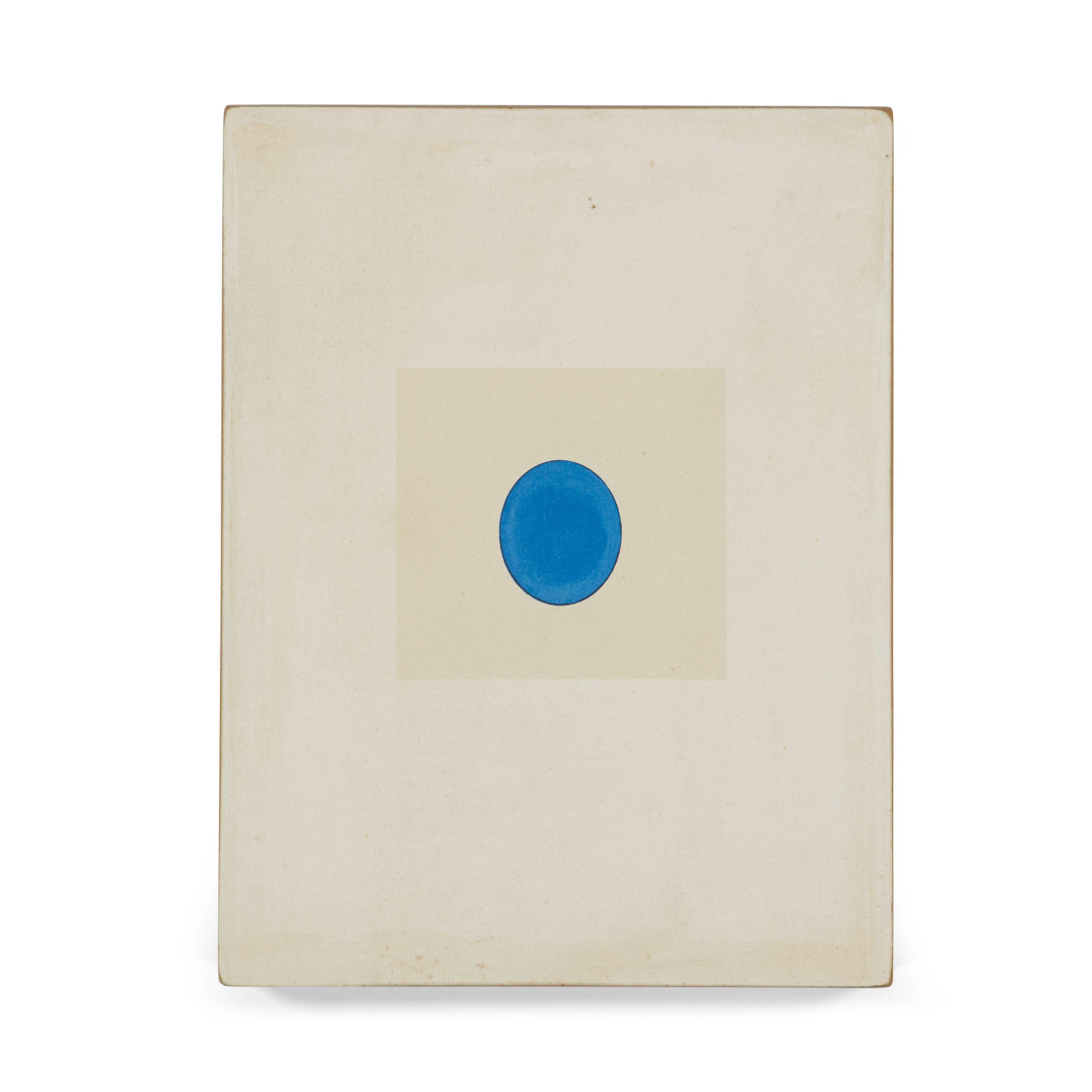 Robert Therrien - No title (blue oval panel), 1994