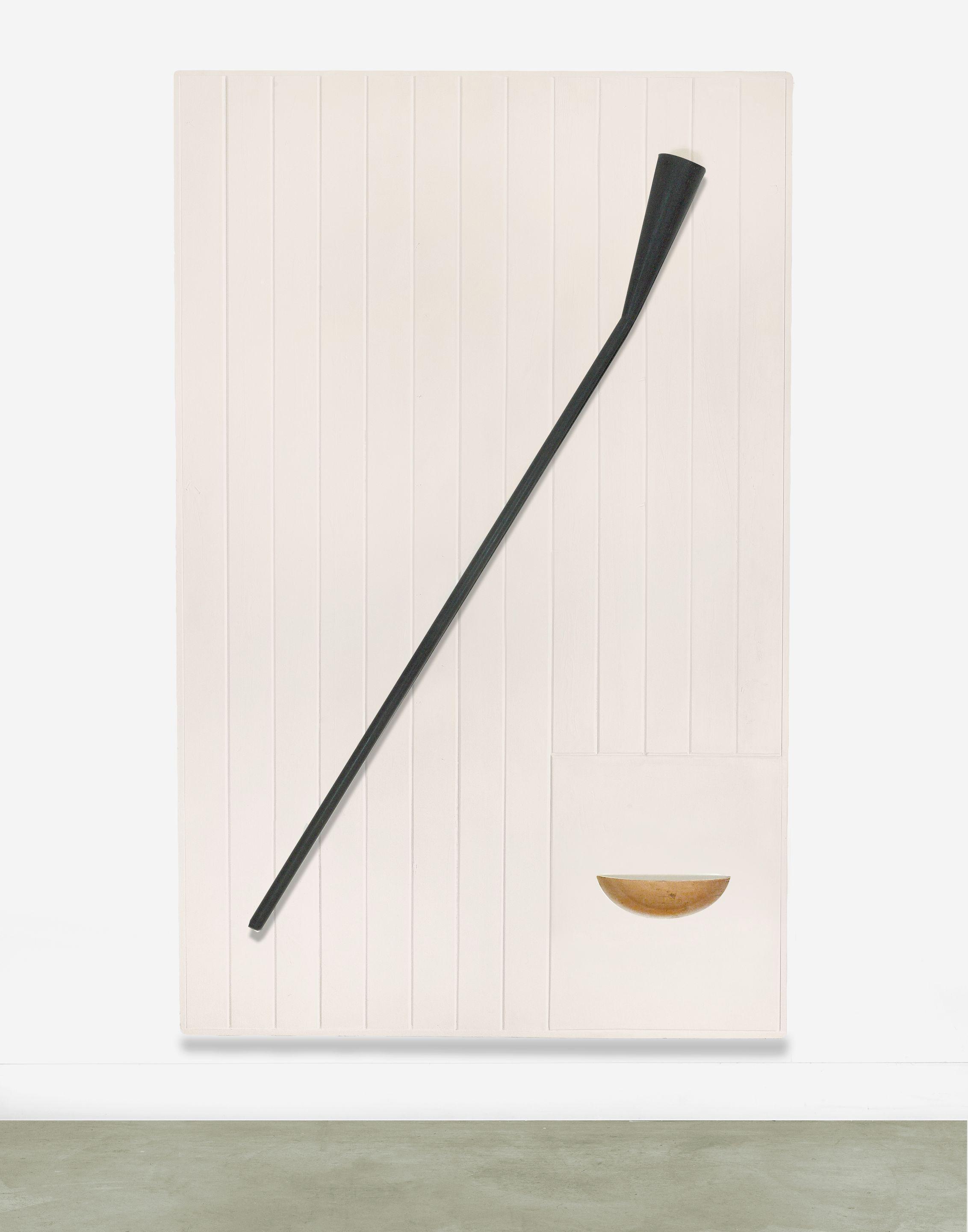 Robert Therrien - Untitled (Trumpet Plaque), 1985