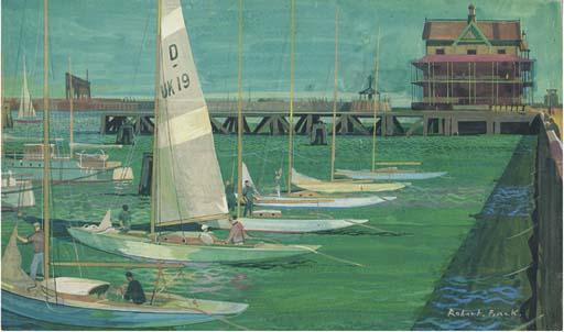 Robert Trenaman Back - The Dragon Fleet Preparing For The Day\'S Racing