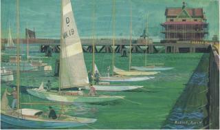 Robert Trenaman Back - The Dragon Fleet Preparing For The Day\'S Racing