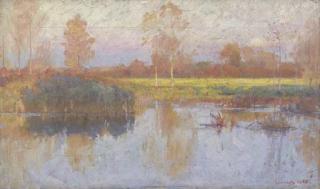 Robert Vonnoh - Autumn Glow