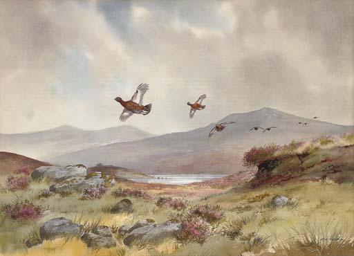 Robert W. Milliken - Grouse over the moors
