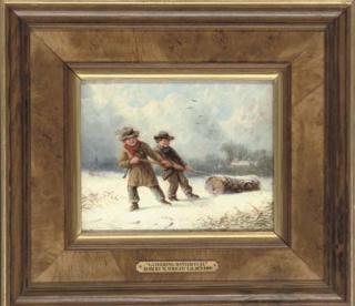 Robert W. Wright - Gathering winter fuel