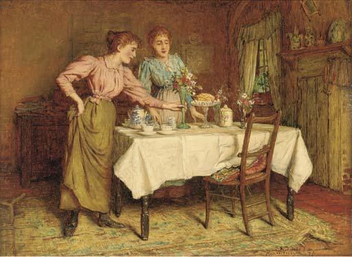 Robert W. Wright - Laying the table