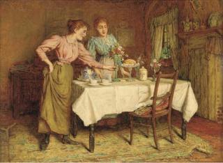 Robert W. Wright - Laying the table
