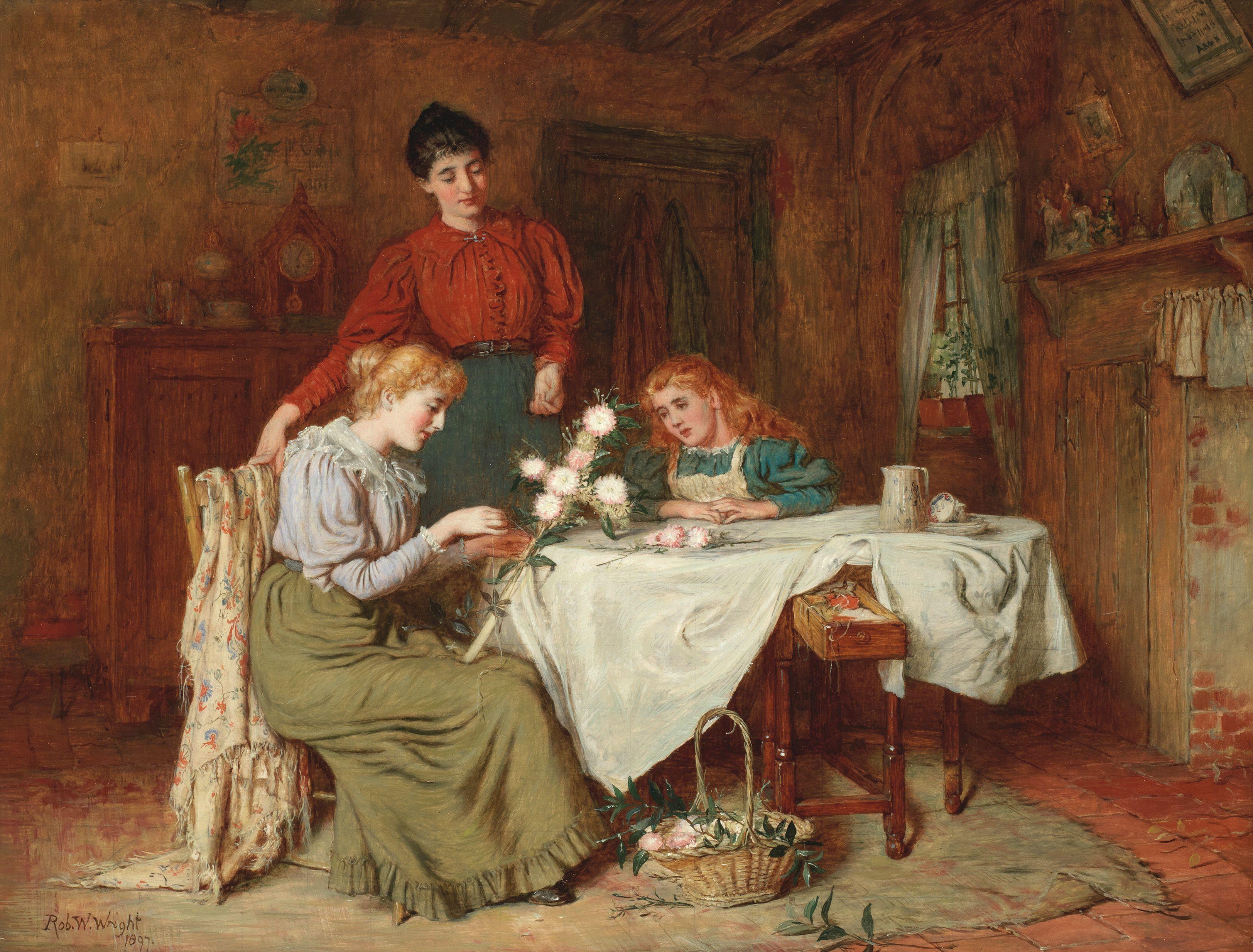 Robert W. Wright - Making the Easter cross