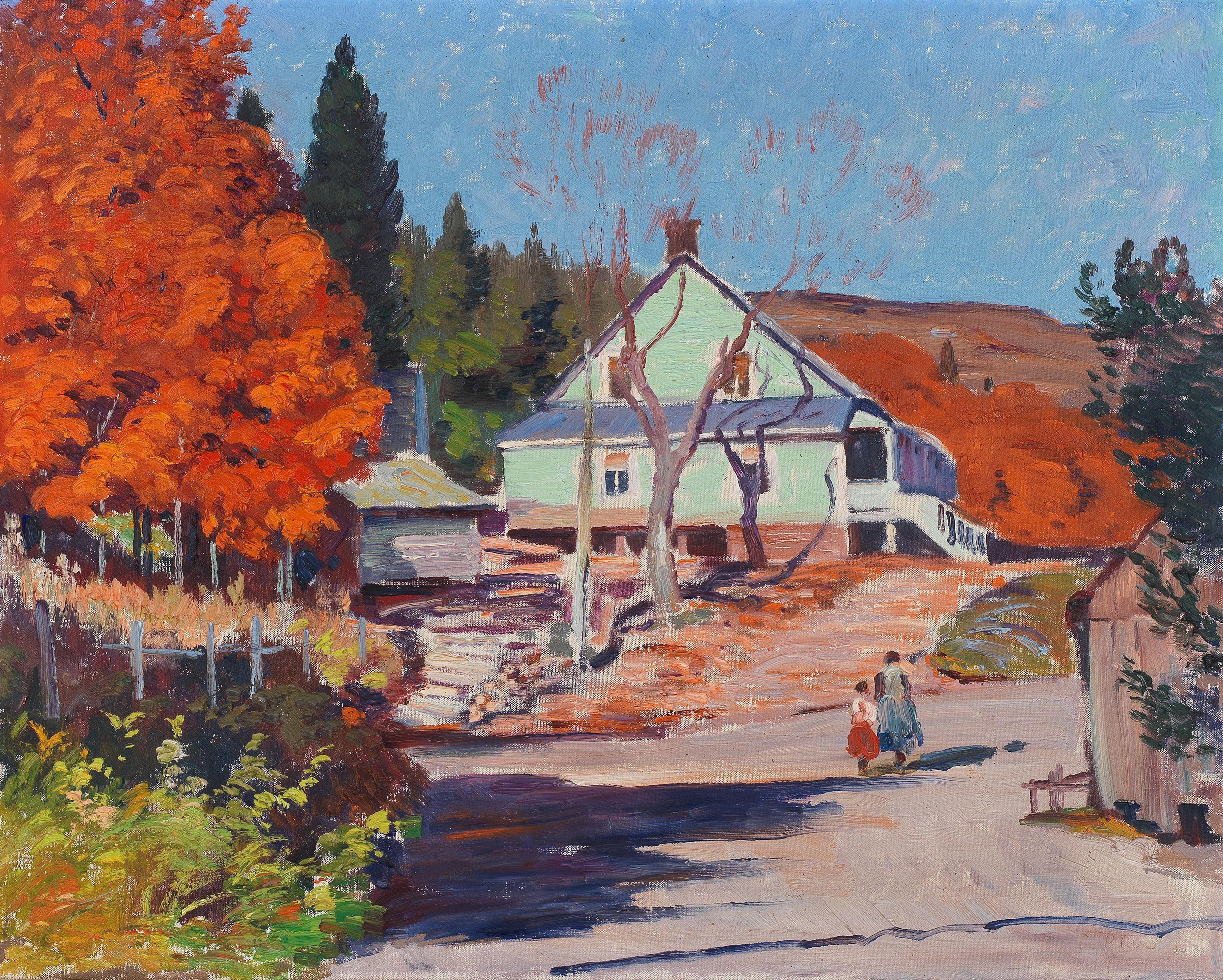 Robert Wakeham Pilot - Autumn, Petite Riviere, Quebec