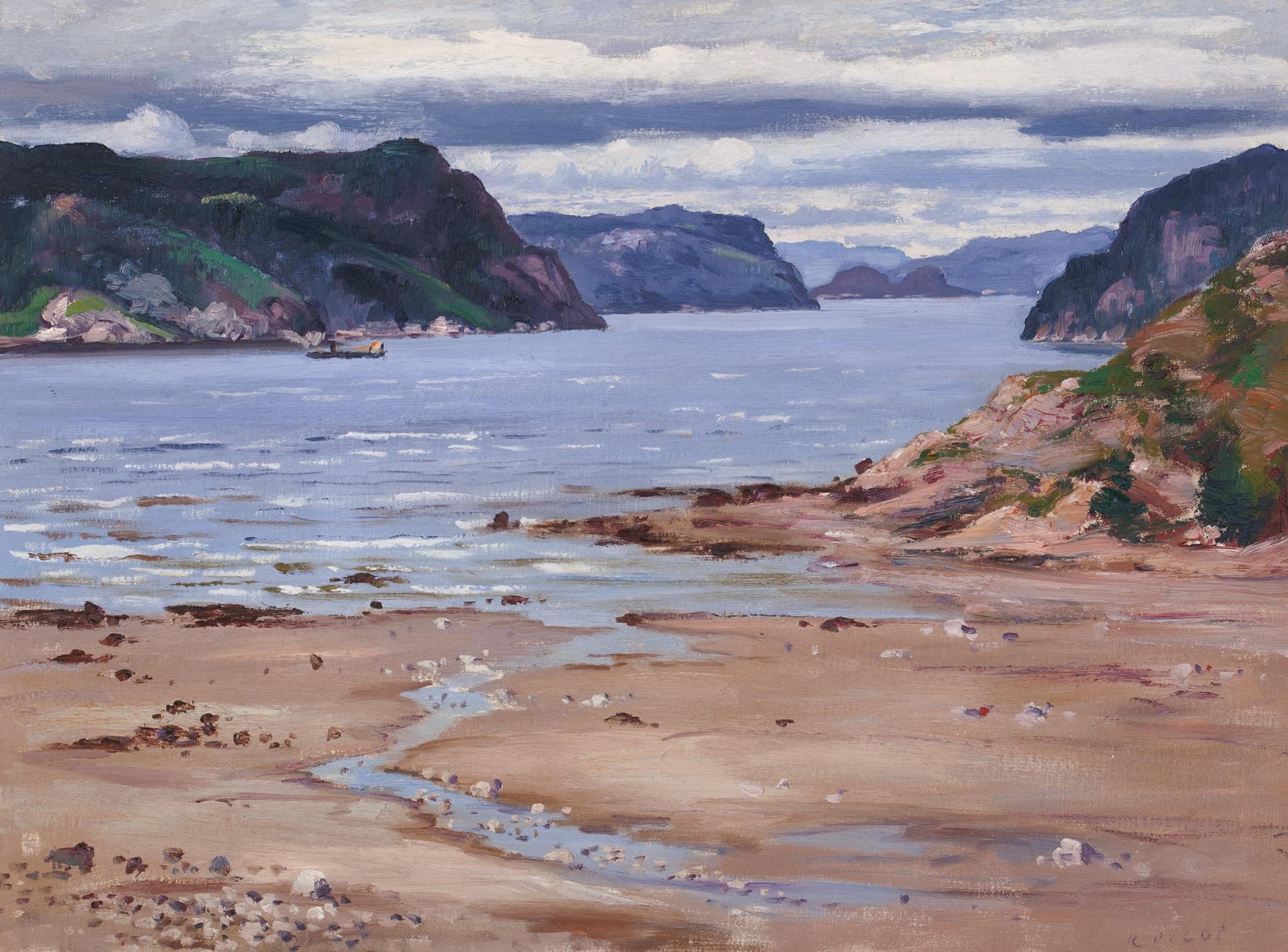 Robert Wakeham Pilot - Landscape With River