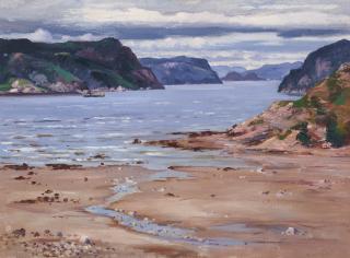 Robert Wakeham Pilot - Landscape With River