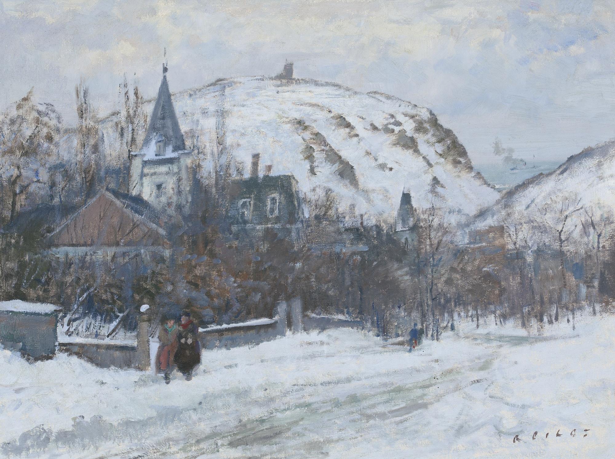 Robert Wakeham Pilot - Village In The Snow