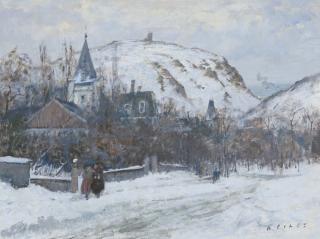 Robert Wakeham Pilot - Village In The Snow