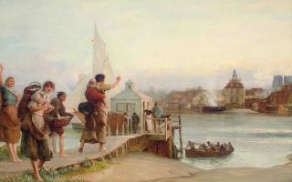 Robert Walker Macbeth, R.A., R.I., R.P.E., R.W.S. - Lynn ferry