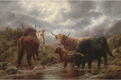 Robert Watson - Highland Cattle In The Mist