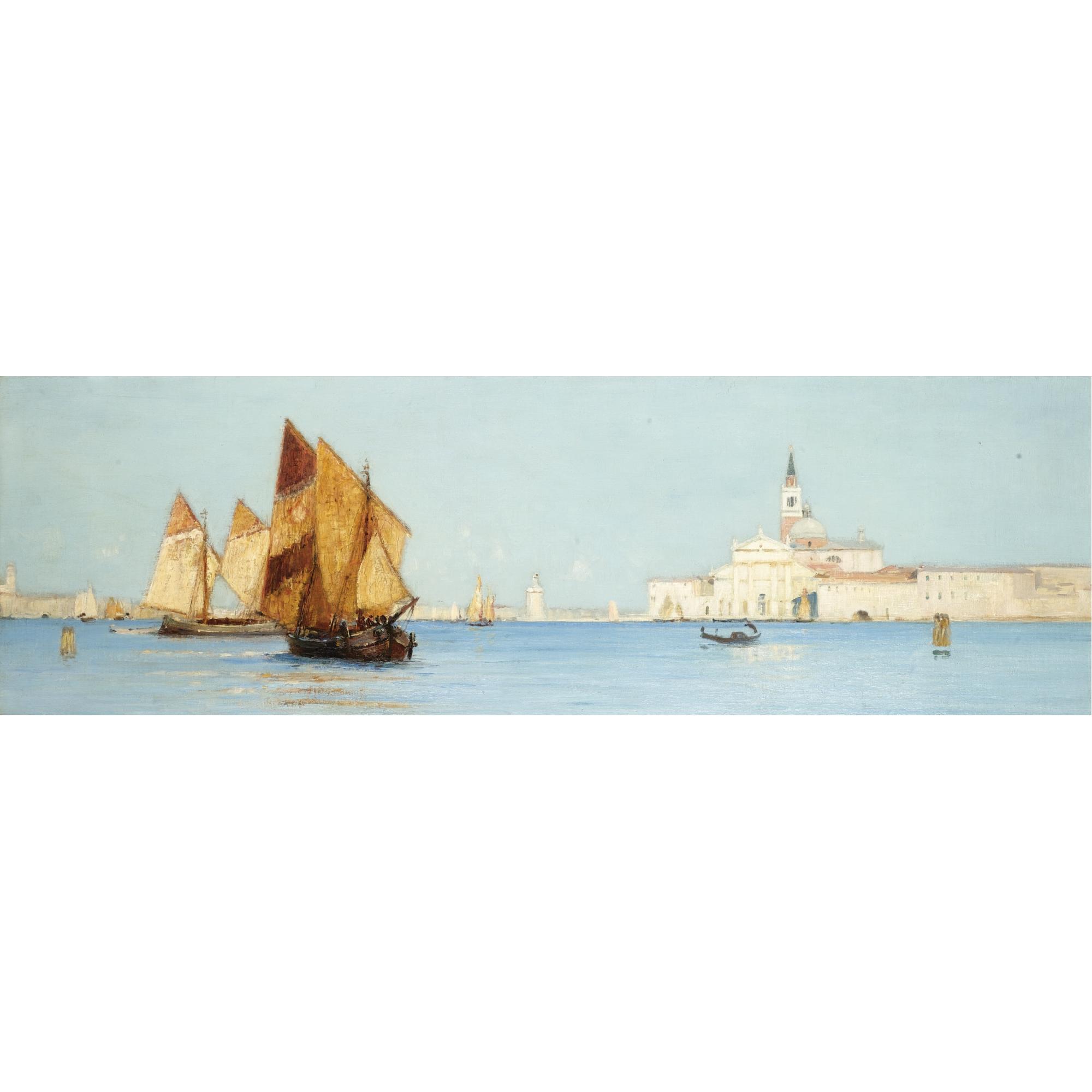 Robert Weir Allan, R.S.W. - A View Of San Giorgio Maggiore, Venice