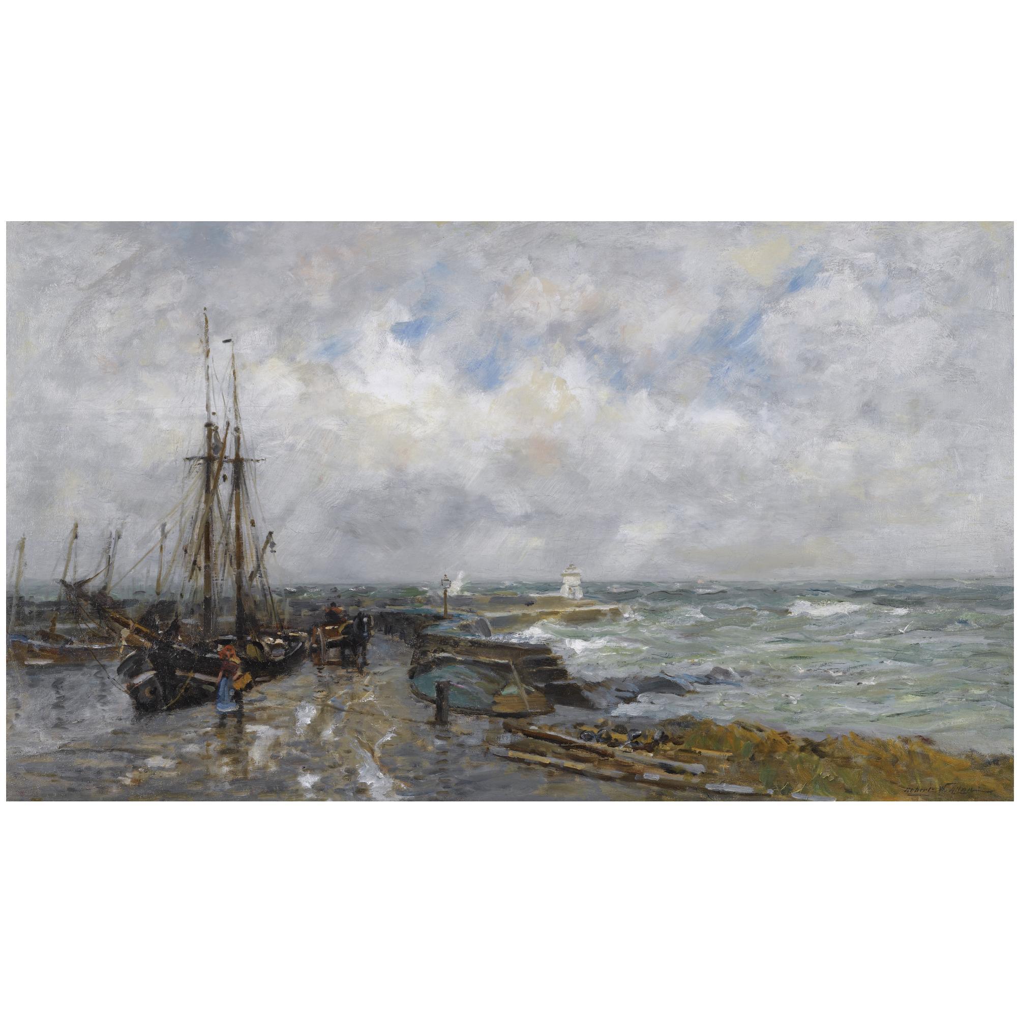 Robert Weir Allan, R.S.W. - Grey North Sea