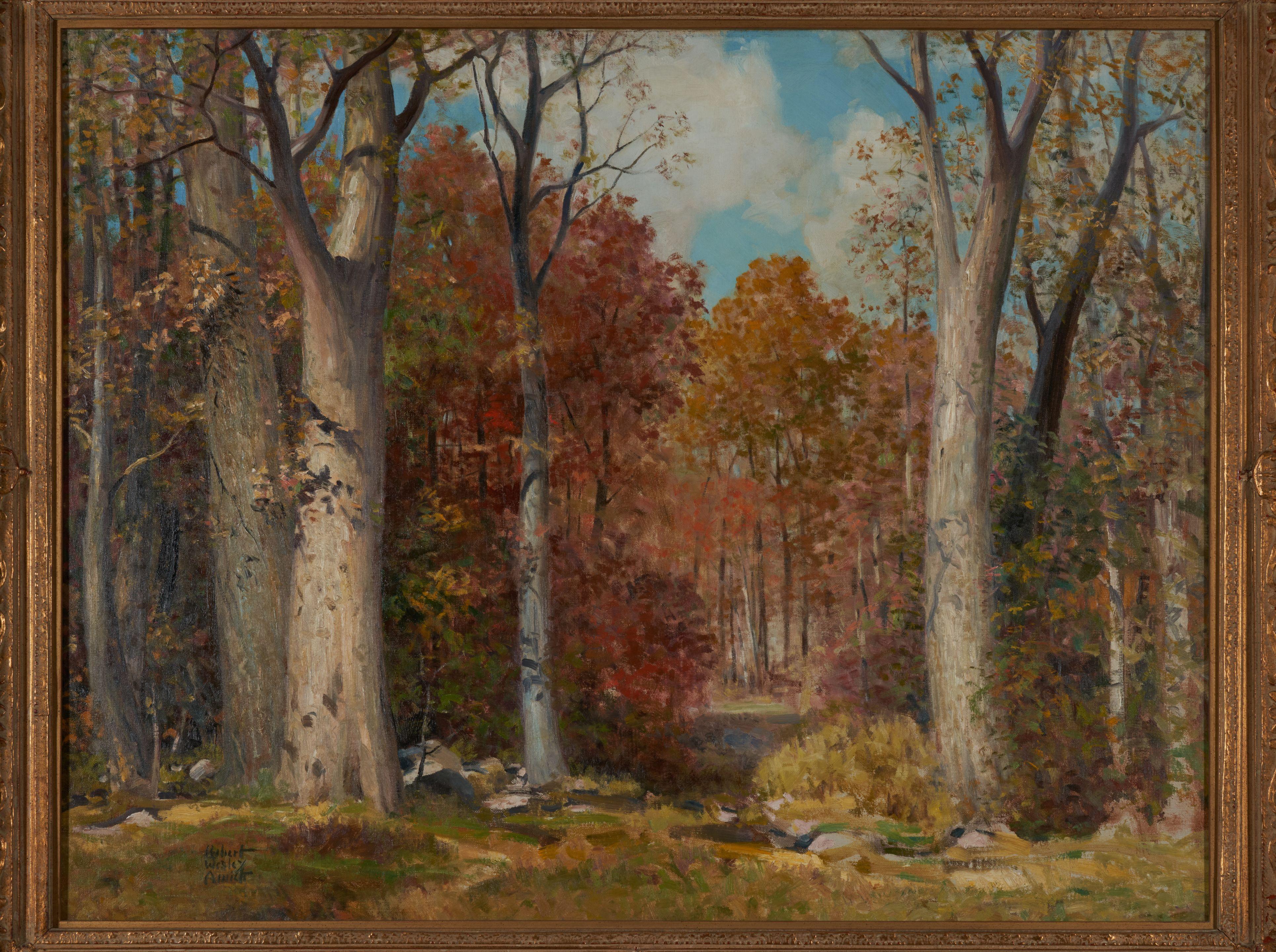 Robert Wesley Amick - Forest Scene
