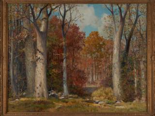 Robert Wesley Amick - Forest Scene