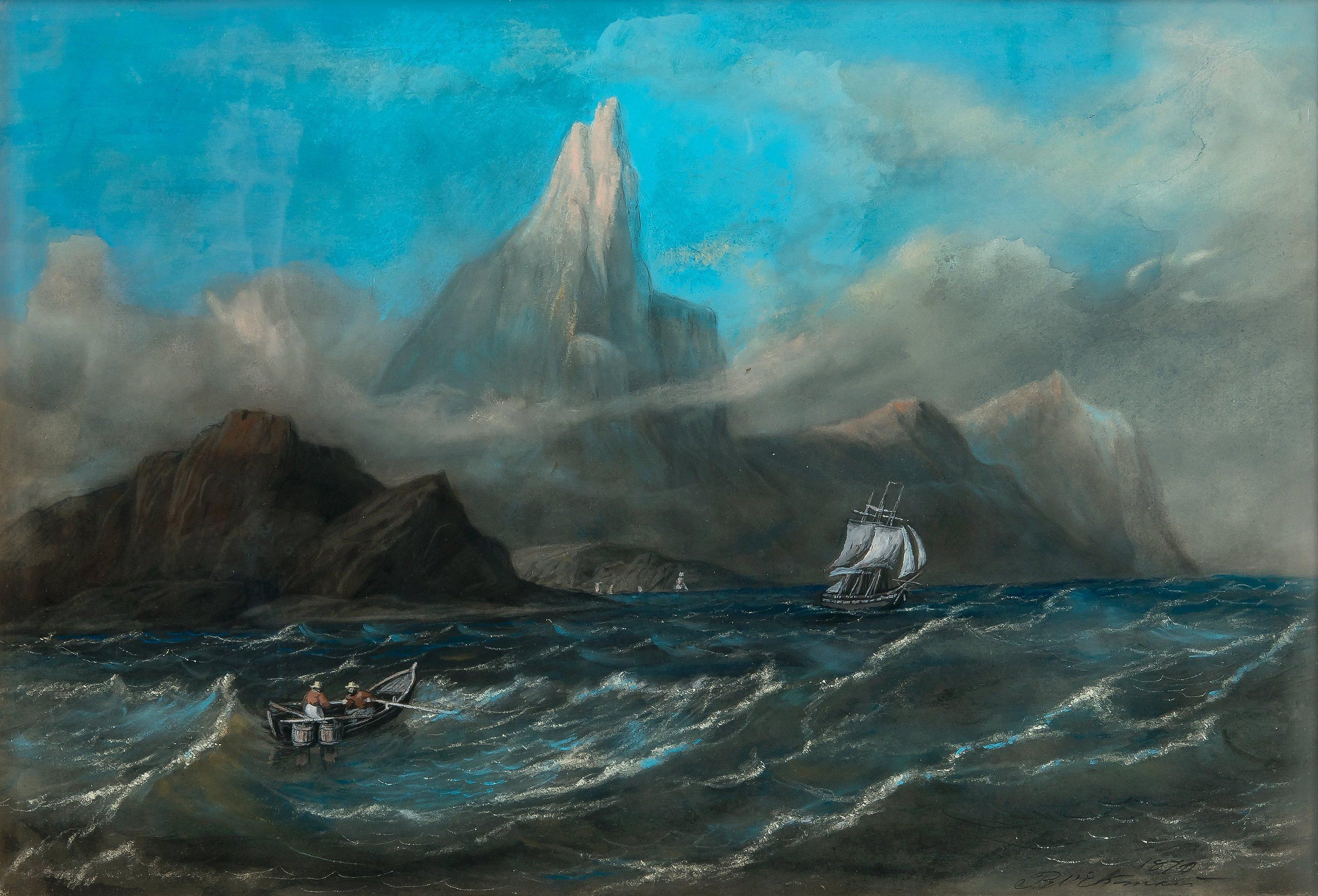 Robert Wilhelm Ekman - Blåsig Dag På Sjön