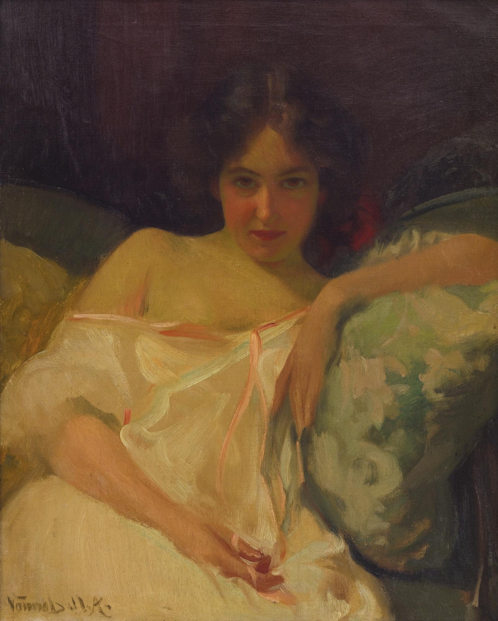 Robert William Vonnoh - Introspection