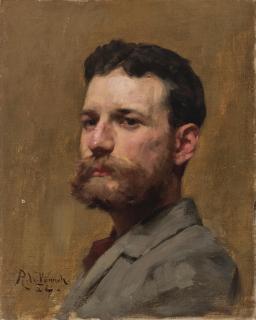 Robert William Vonnoh - Portrait of Gardner Kendall
