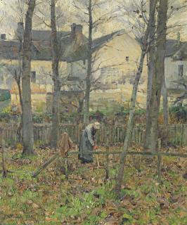 Robert William Vonnoh - Study for \'November\'