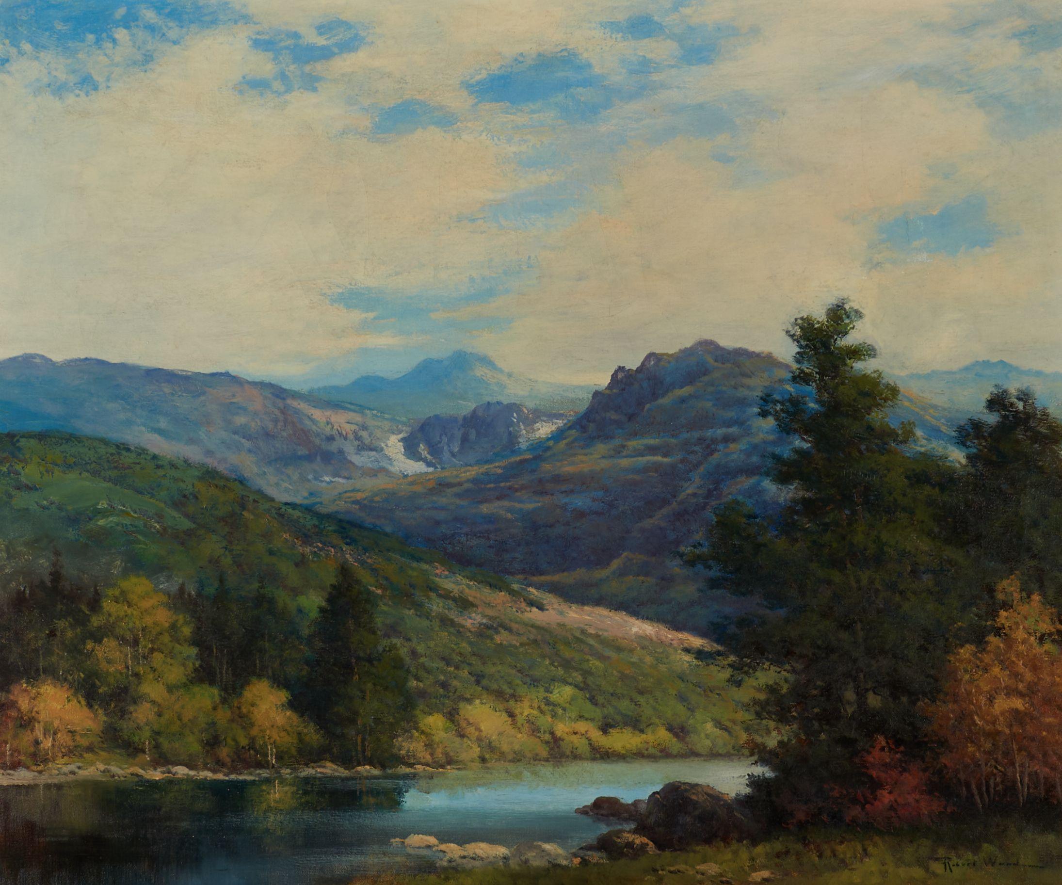 Robert William Wood - Mountains in Early Autumn