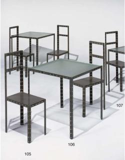 Robert Wilson - Table Et Paire de Chaises