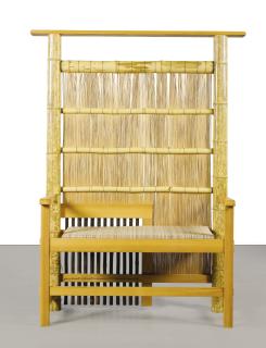 Robert Wilson - The Crocodile King Bamboo Throne, From Alcestis