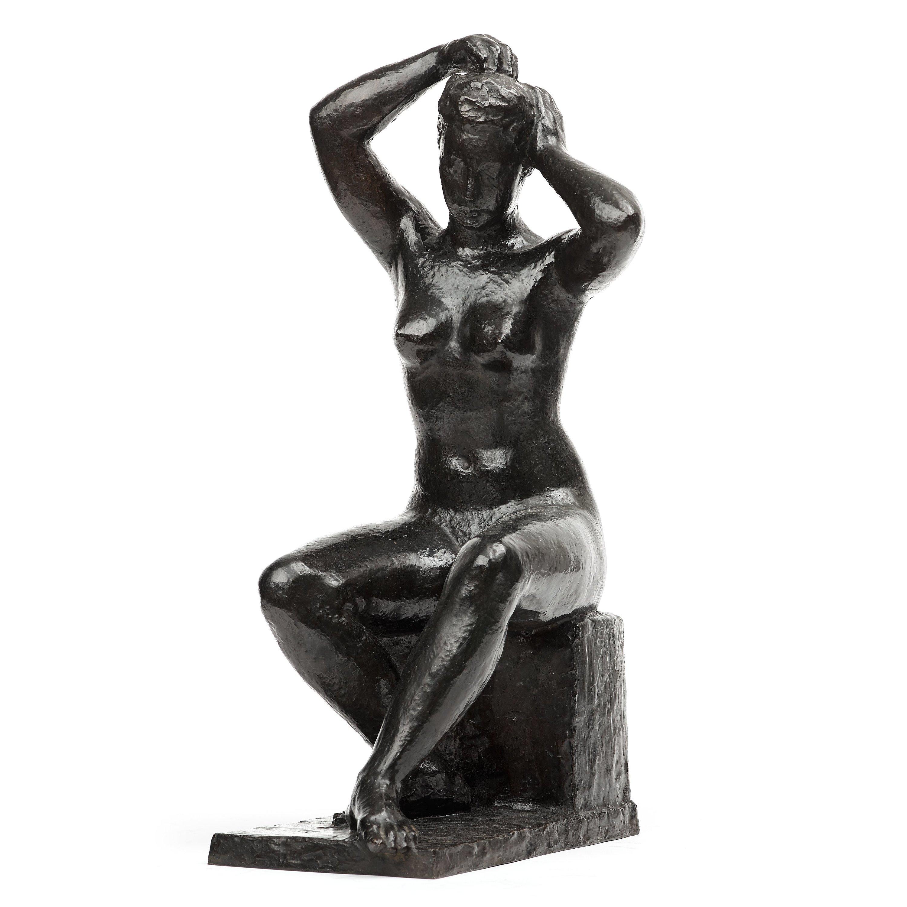 Robert Wleric - Seated woman