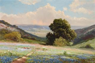 Robert Wood - Floral hillside