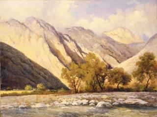 Robert Wood - Mountainous Landscape