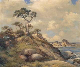 Robert Wood - The Lone Cypress, Carmel Coast