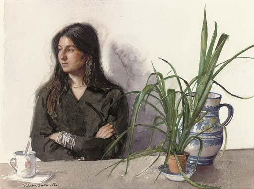 Robert Wraith - Tina, The Artist\'S Wife