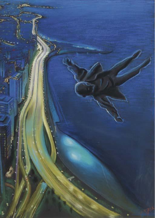Robert Yarber - Flying figure